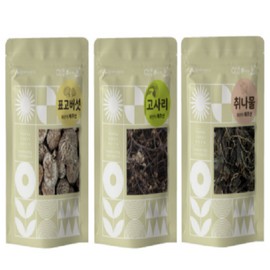 25 years of Jeju damun dried vegetable set 6 bags (bracken/shiitake/chwinamul) / 25년 제주담은 건나물세트 6봉(고사리/표고/취나물)