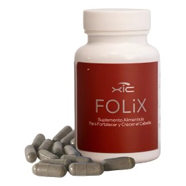 Suplemento Xic Glam Folix Anticada Y Crecimiento De Cabello