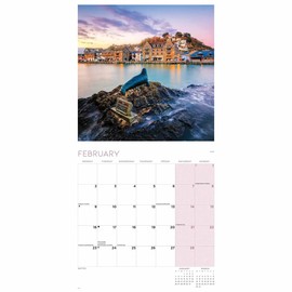 Carousel Worldwide, Beauty of Cornwall 2026 Square Wall Calendar