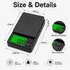 Digital Pocket Scale 1000g x 0.1g Mini Gram Scale with