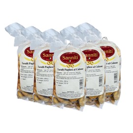 Sanniti Italian Taralli al Calzone, 8.8 oz (Pack 5)
