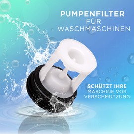 VIOKS Lint Sieve Lint Filter Insert Replacement for Bauknecht Whirlpool 481248058385 Indesit C00312342 Filter Lint Filter Insert for Washing Machine