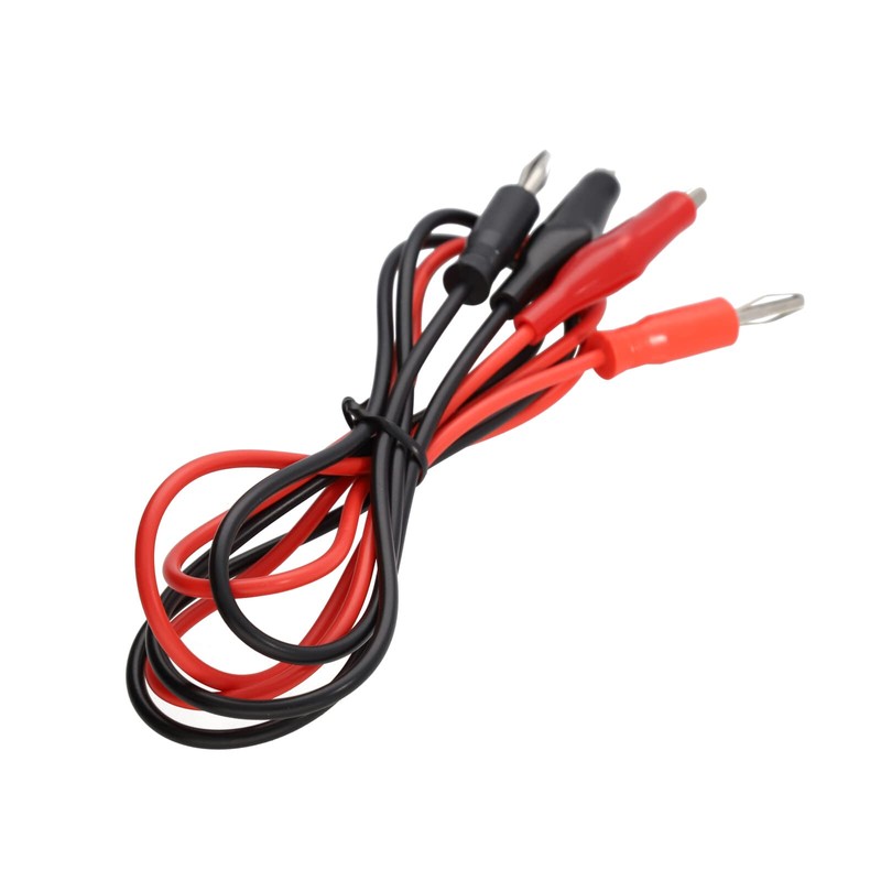 kenable Multimeter 30V 4mm Banana Plug and Crocodile Test Leads