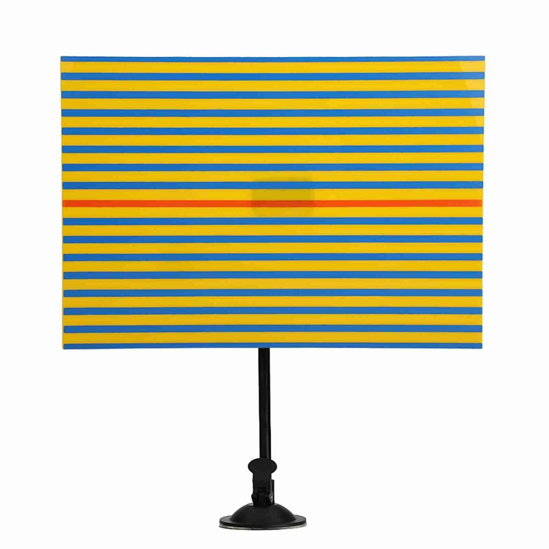 Paintless Dent Repair Removal Tool Checking Reflector Line Board Yellow