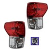 TRQ TRQ 2 Piece Driver & Passenger Side Tail Light