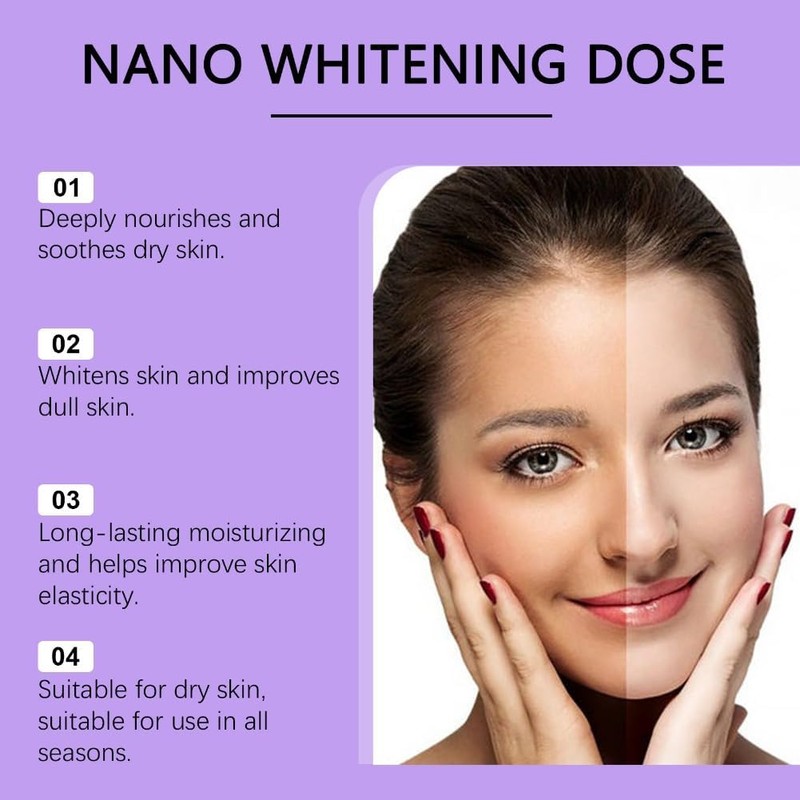 3PCS Niacinamide Soft Facial Cream Whitening Brighten Deep Hydration Repair
