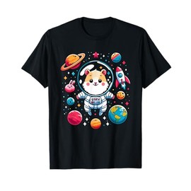 Astronaut Hamster Spaceman Hamsters Pet Rodent Space T-Shirt