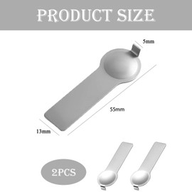 2 Pcs Nomination Charm Tool Set, Italian Bracelet Link Tools for Adding and Removing Charms, Stainless Steel Accessory Tool for Nomination Bracelets Charms