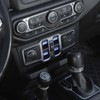 RT-TCZ Center Console Window Button Switch Trim Cover Decoration Interior