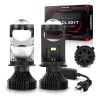 Kit Focos Led Para Coche H4/9003/hb2 Lupa Mini Proyector