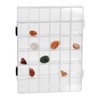 SAFE Rock Collecting Box with 36 compartments and 2 Sliding