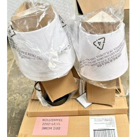 Threshold Set of 2 x Stick Mini Table Lamp Black (Includes LED Light Bulb) - Threshold