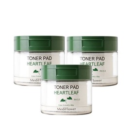 Houttuynia Cordata Mildly Acidic Toner Pads 1+1+1 / 어성초 약산성 토너패드 1+1+1