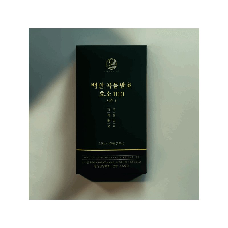 Million Grain Fermentation Enzyme Hwalgangwon 1 Box 100 Packets Million