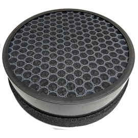 Nispira True HEPA H13 Air Filter Replacement Compatible with hOmeLabs Compact Air Purifier HME020248N 3 Stage Filtration with Night Light Office Bedroom, 3 Units