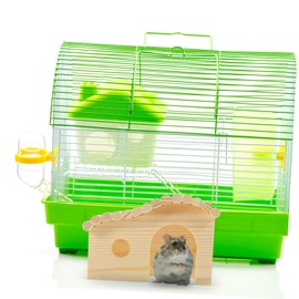 BESPORTBLE Hamster House Fish Net for Large Aquarium Hamster Habitat Mouse Hideout Hamster Accessories Hamster Villa Hamster Cage Skull Decor Aquarium Rat Hideout Hamster Supplies Bamboo