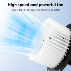 HVAC Blower Motor Assembly for Ford E150 E250 03-14, E150 E350 Club Wagon 03-05, E150 E350 Econoline/ E350 Super Duty 99-14, for 700022