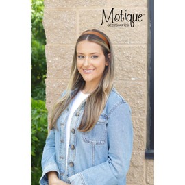 Tan 1 Inch Satin Hard Headband for Women anad Girls