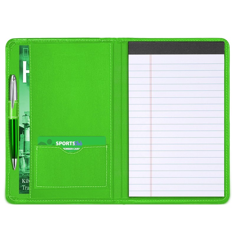 Lcjtop Padfolio/Portfolio Binder, Mini Padfolio Portfolio Binder 5 x 8