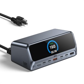 Selore Docking Station,13 in 1 Laptop Docking Station Dual Monitor with 160W Max Output, 2.26" LCD Display, Dual 4K HDMI, 10Gbps USB A/C Ports, Gigabit Ethernet, 100W PD for Dell, HP, Lenovo and More