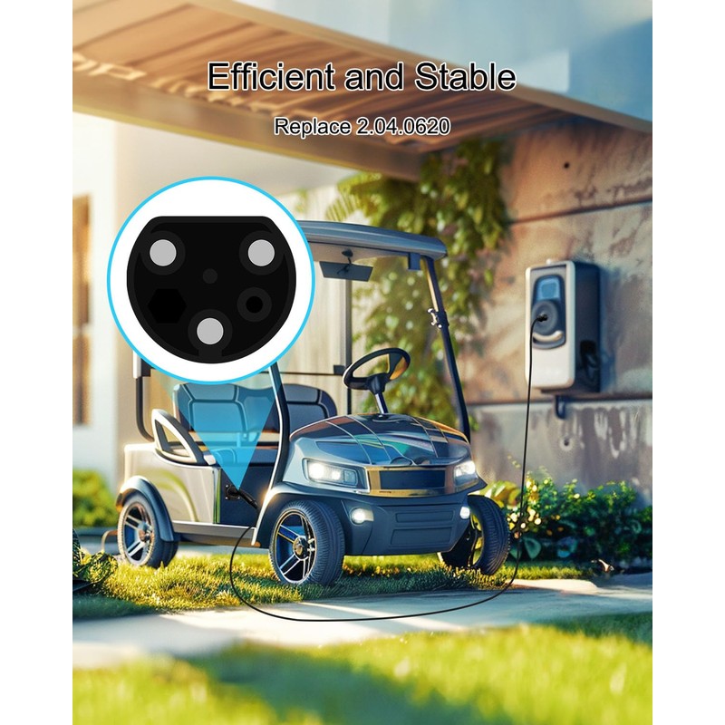 HZSIFU Charging Power Cord Assembly Fits for Evolution EV ICON