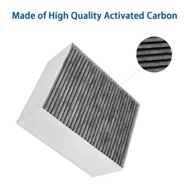 Activated Carbon Filter for Bosch 00678460 DSZ5201 Siemens LZ56000 LZ56200 LZ56600 Neff Z5170X1 Gaggenau AA200110 Cooker Hood Replacement Filter Hob Hood Charcoal Filter Hob with Recirculation