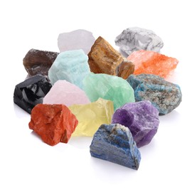 Anreign Kit de cristales curativos naturales y cristales curativos para chakras (14 piezas)