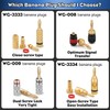 WGGE WG-009 Banana Plugs Audio Jack Connector, 24k Gold Dual