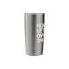 Funny Overthinking Anxiety Quote Minimalist Design Stainless Steel Insulated Tumbler