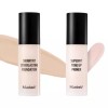 Mustev 머스테브 파운데이션 21호 바닐라 +톤업 프라이머 SET Musthave Foundation Shade 21 Vanilla + Tone-Up Primer SET