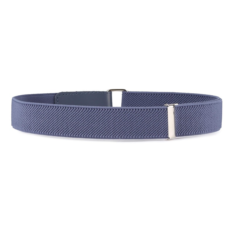 Ladeheid P15G Girls' Elastic Belt 1-6 Years 34-65 cm, Jeans/Heart