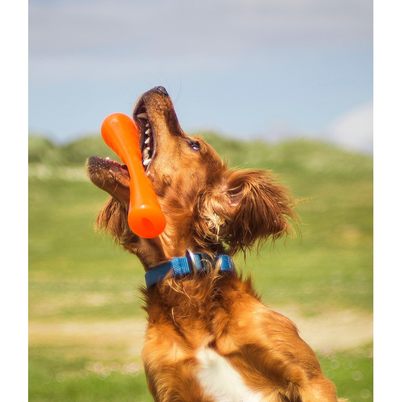Bionic Dog Stick Toy, Orange, Small, 0.18 kg