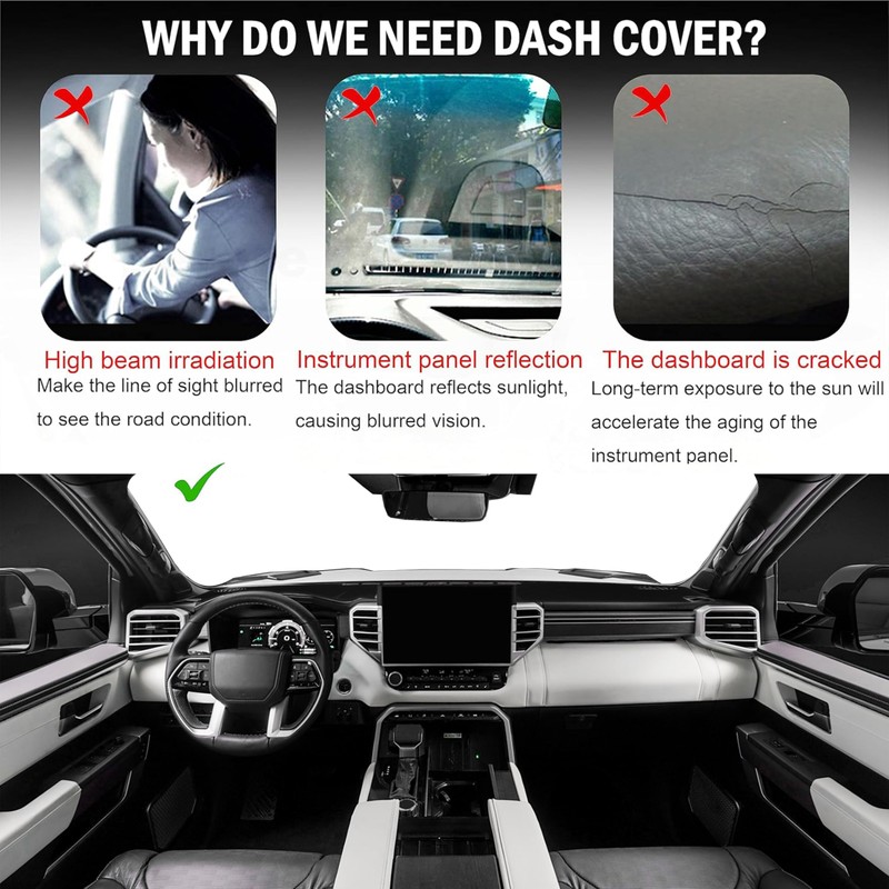 Dash Cover for Tundra Accessories 2022 2023 2024 2025 2026