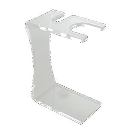 Colonel Conk 177 Clear Acrylic Multi Function Safety Razor & Brush Stand