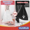 XUXRUS Bin Liners 10 Litre Bin Bags with Drawstring, Pack