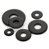 50 PCS 1/4" Stainless Flat Washers, 7/10" Outer Diameter, 18-8