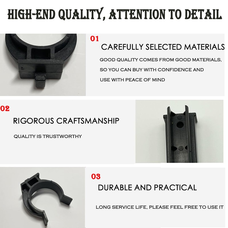 Kitchen Plinth Mounting Clips, Pack of 12 Kitchen Pedestal Panel