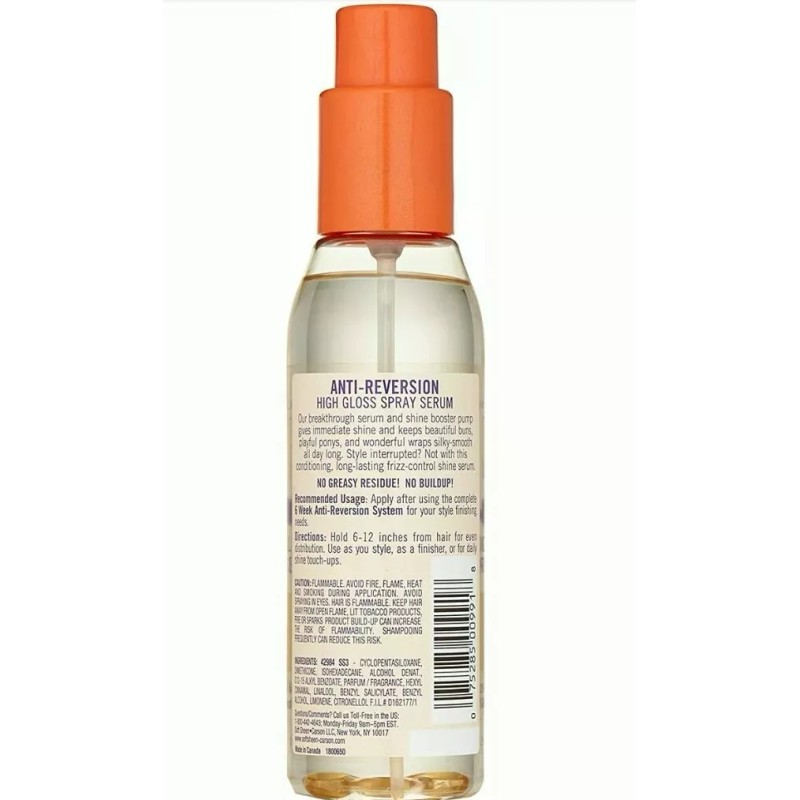 Dark and Lovely Anti Reversion High Gloss Spray Serum 4.2
