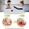 Gusneck Electric Knife Sharpener,(USB) Double Sided Knife Sharpener,Quick Sharpening &
