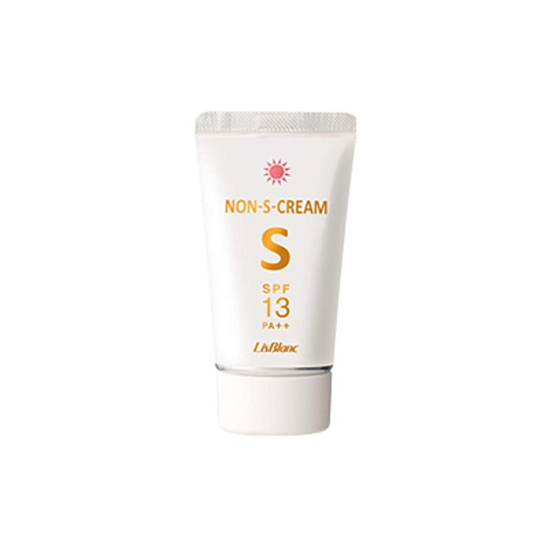 Lisblanc SPF13 PA++ Non-S Cream (Sunscreen Cream), 1.6 oz (45