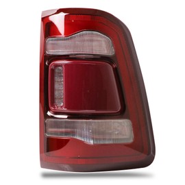 LED Tail Lights Red Cover w/o Blind Spot Compatible With 2019-2023 Dodge Ram 1500 Right Passenger Side Replace 55112990AD
