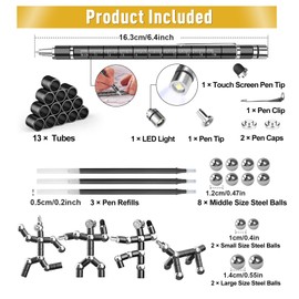 Hinshark Gifts for Teens, Stocking Stuffers for Adults Men, Fidget Pen, Mens Gift for Christmas White Elephant Anniversary Birthday Gifts for Men Husband, Teen Stocking Stuffers for Ages 14 and Up