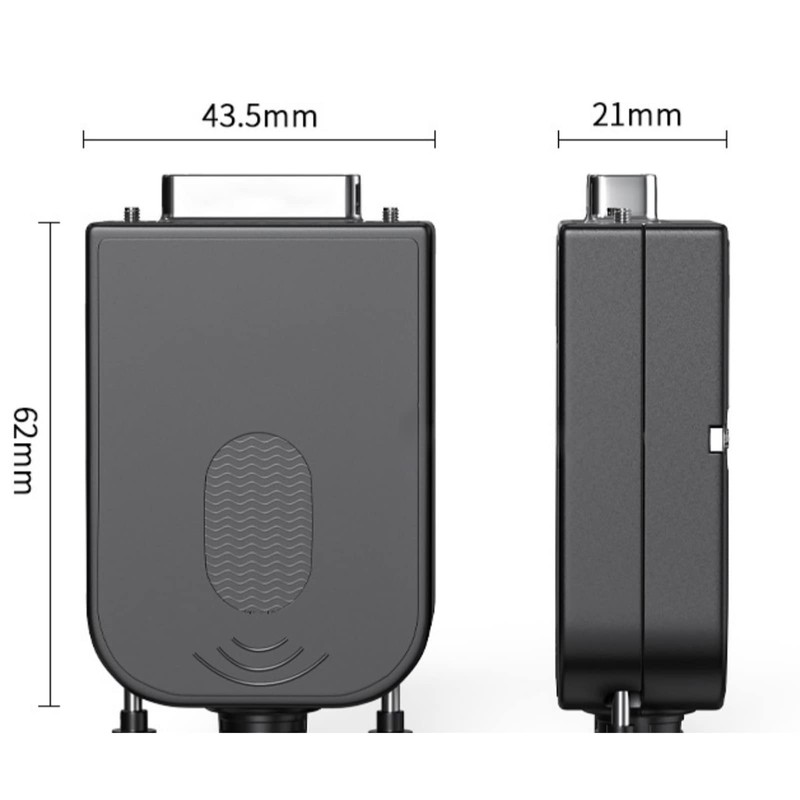 Willwewon 4pcs DB15 RS232 D-SUB Serial Adapter, 15-Pin Port Terminal