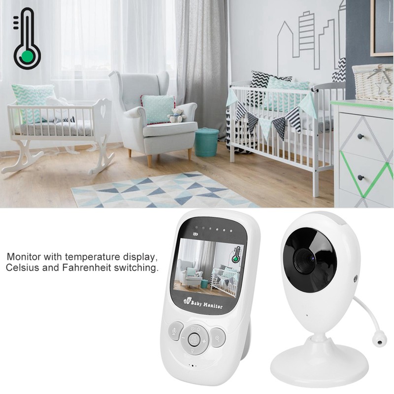 SP880 Digital Wireless Baby Monitor Night Vision Temperature Sensor