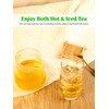 TeeLux Decaf Green Tea Bags, Pure Decaffeinated Green Tea, Super