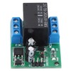 Self-Locking Relay Module, DC 5-24V 3-5A FlipFlop Latch DPDT Relay