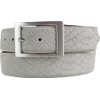 BELTINGER Python Embossed Belt with Double Buckle 4 cm |