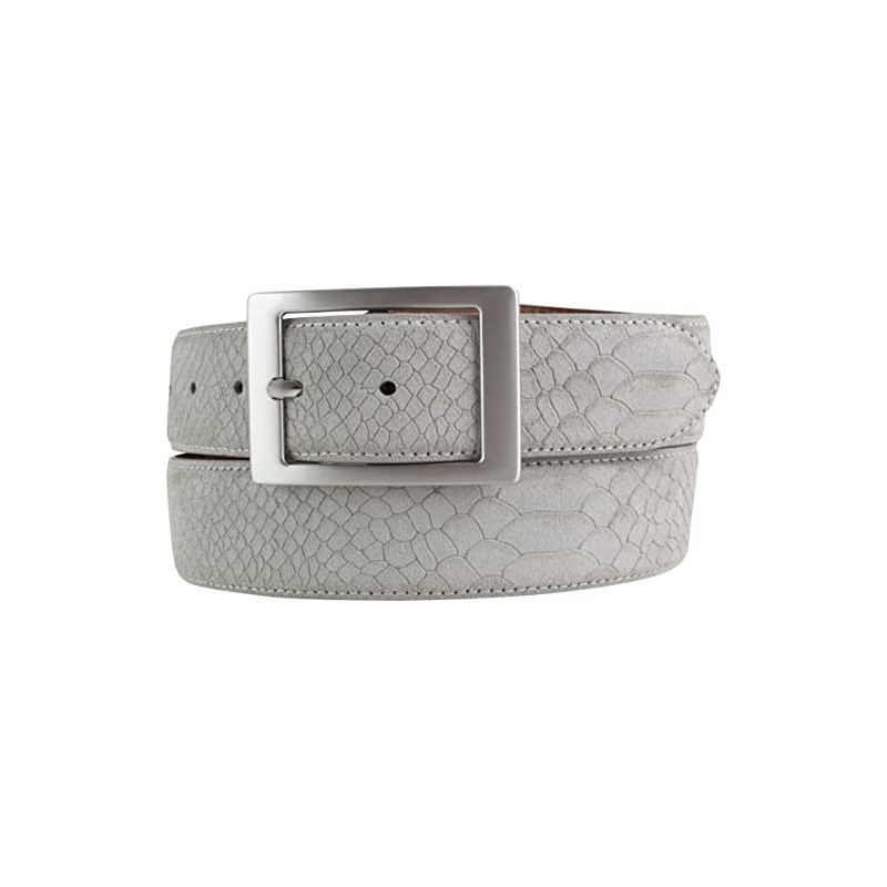 BELTINGER Python Embossed Belt with Double Buckle 4 cm |