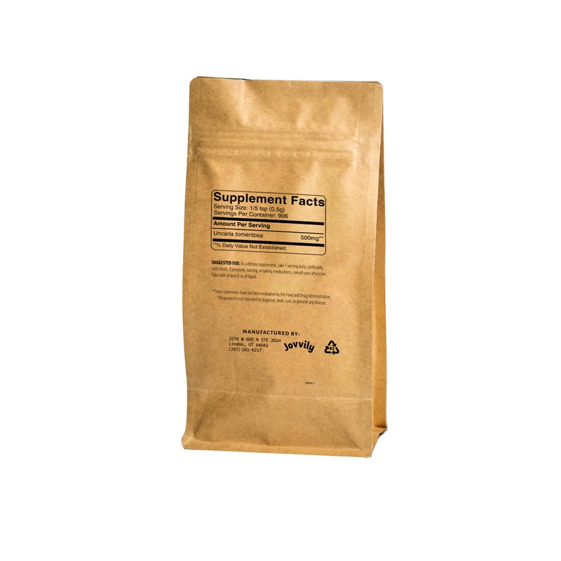 Jovvily Cat's Claw Bark - 1lb - Herbal Supplement -