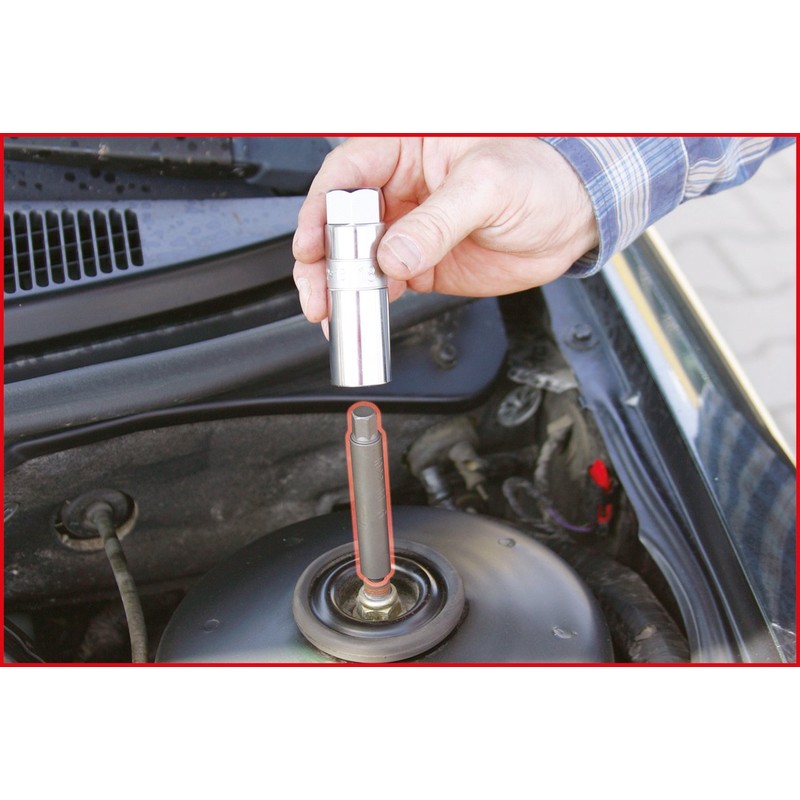 KS Tools 150.9450 10mm Shock absorber half-crescent counter holder bit